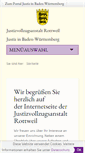 Mobile Screenshot of jva-rottweil.de