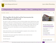 Tablet Screenshot of jva-rottweil.de